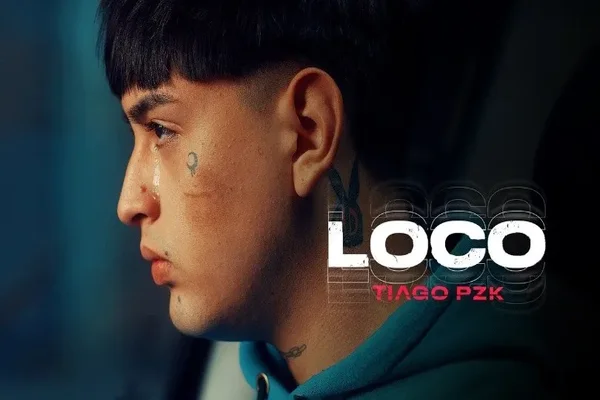 Tiago PZK presentó su nuevo single "Loco"